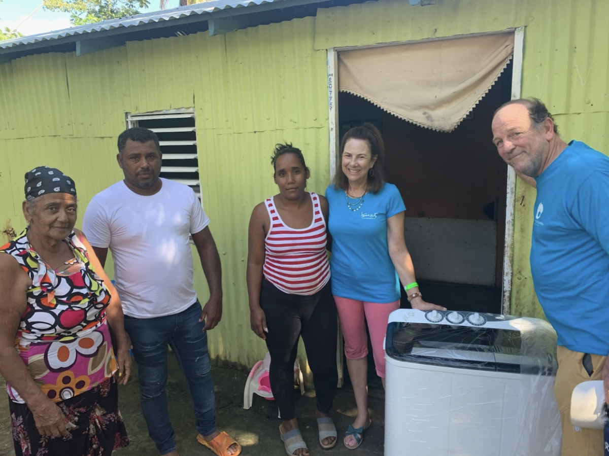 Mary and Jay Fagnano in the Dominican Republic
